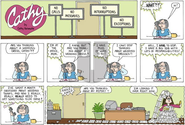 Cathy Classics on Wednesday May 19, 2004 Comic Strip