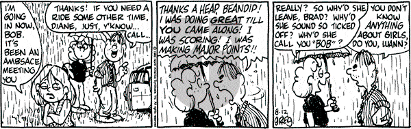 Luann on Saturday August 12, 1989 Comic Strip