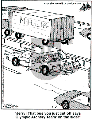 Close to Home - Wednesday January 7, 2004 Comic Strip