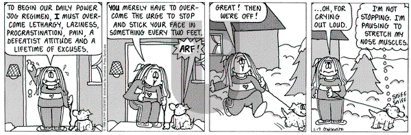 Cathy Classics on Saturday January 17, 1998 Comic Strip