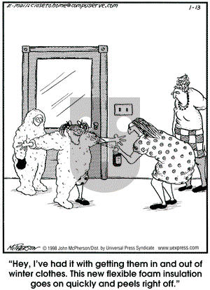 Close to Home on Sunday May 17, 1998 Comic Strip