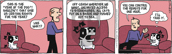 Pooch Cafe on Tuesday January 2, 2018 Comic Strip