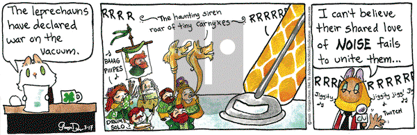 Breaking Cat News on Monday March 17, 2025 Comic Strip