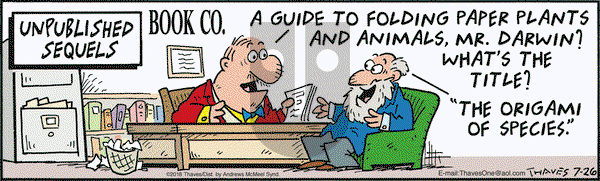 Frank and Ernest on Thursday July 26, 2018 Comic Strip