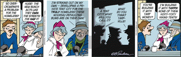 Doonesbury on Wednesday April 22, 2009 Comic Strip