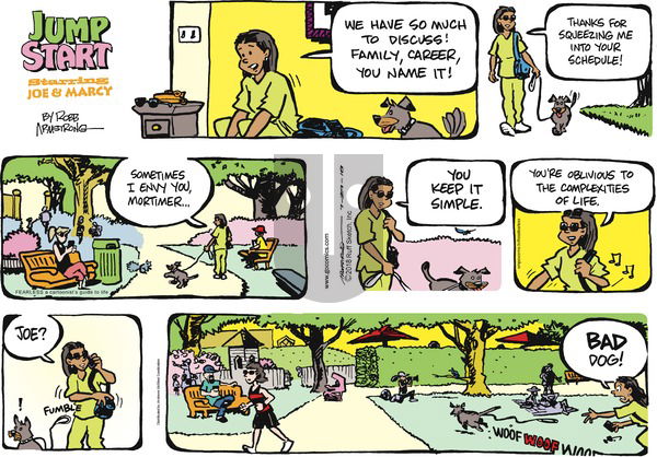 JumpStart on Sunday July 29, 2018 Comic Strip