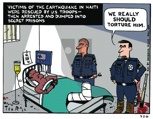 Ted Rall on Monday April 5, 2010 Comic Strip