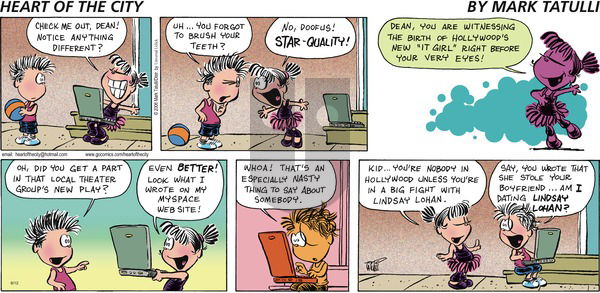 Heart of the City on Sunday August 12, 2012 Comic Strip