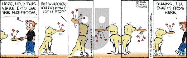 Red and Rover on Thursday April 12, 2018 Comic Strip