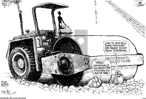 Pat Oliphant on Wednesday May 13, 2009 Comic Strip