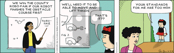 Nancy on Saturday June 2, 2018 Comic Strip