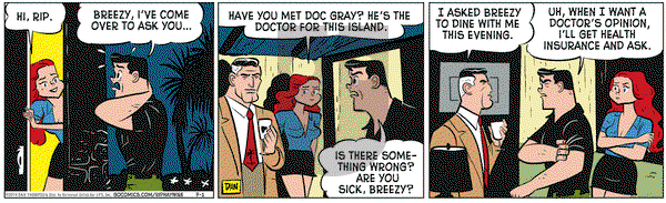 Rip Haywire on Wednesday July 1, 2015 Comic Strip