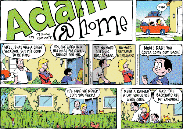 Adam@Home on Sunday July 26, 2009 Comic Strip