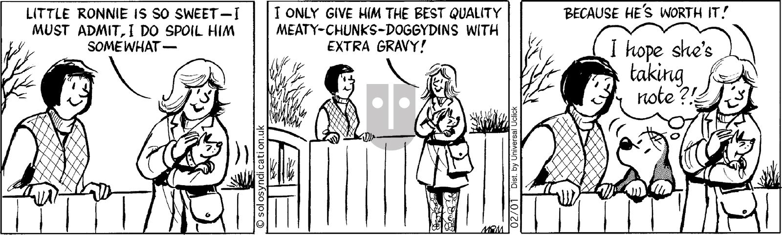 Fred Basset on Saturday February 1, 2014 Comic Strip