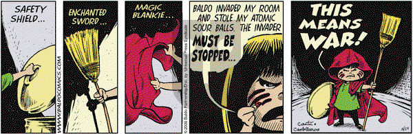 Baldo on Monday May 29, 2000 Comic Strip
