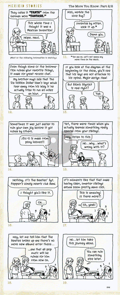 Mexikid Stories on Friday November 18, 2022 Comic Strip