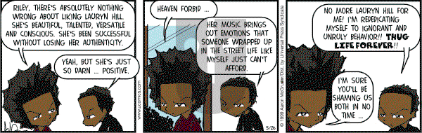 The Boondocks on Friday May 26, 2006 Comic Strip