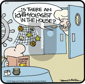 Ziggy on Friday August 17, 2018 Comic Strip