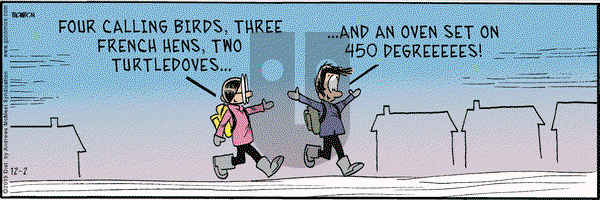 Grand Avenue on Monday December 2, 2019 Comic Strip