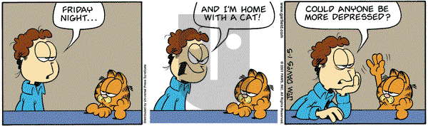 Garfield - Friday January 5, 2001 Comic Strip
