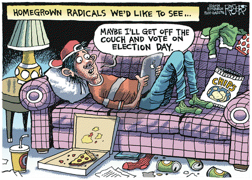 Rob Rogers on Tuesday October 28, 2014 Comic Strip