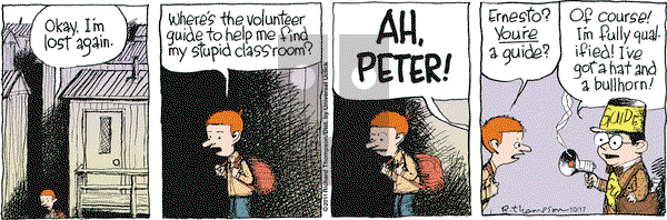 Cul de Sac on Monday October 17, 2016 Comic Strip