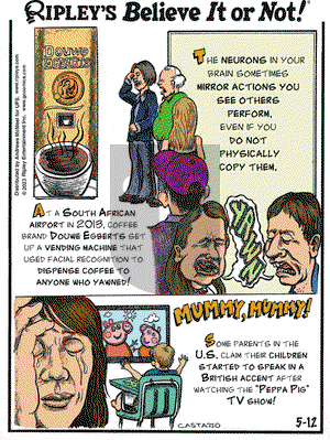 Ripley's Believe It or Not - Friday May 12, 2023 Comic Strip