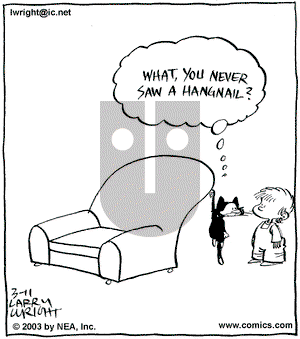 Kit 'N' Carlyle on Tuesday March 11, 2003 Comic Strip