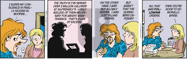 Doonesbury on Monday September 1, 2008 Comic Strip