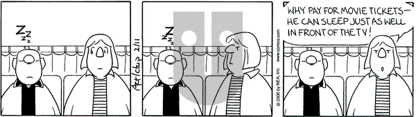 The Born Loser on Saturday February 11, 2006 Comic Strip