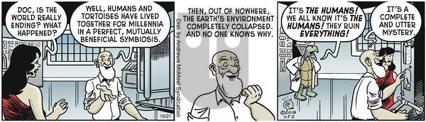 Alley Oop on Monday October 21, 2019 Comic Strip