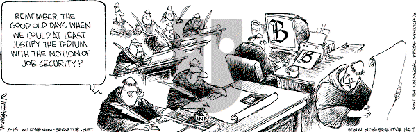 Non Sequitur on Tuesday February 15, 2000 Comic Strip