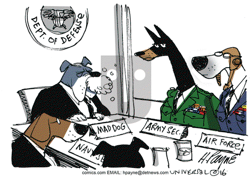 Henry Payne on Wednesday December 7, 2016 Comic Strip
