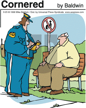 Cornered on Friday September 25, 1998 Comic Strip