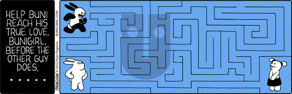 Buni on Monday July 2, 2012 Comic Strip