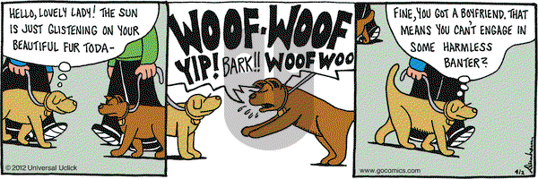 Overboard on Monday April 2, 2012 Comic Strip