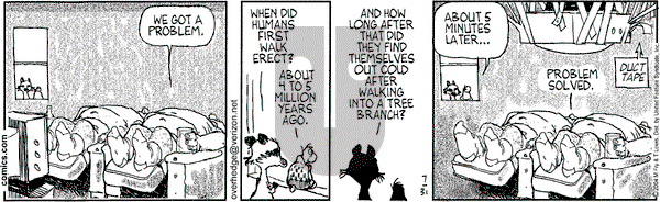 Over the Hedge on Saturday July 31, 2004 Comic Strip