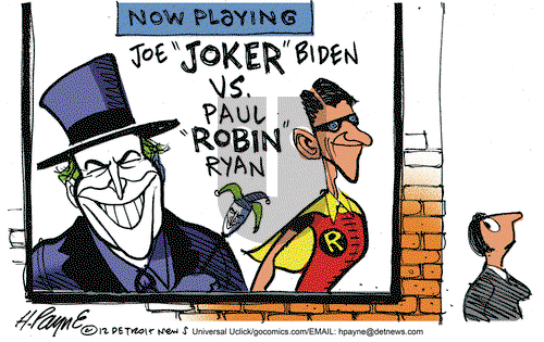 Henry Payne on Monday October 15, 2012 Comic Strip