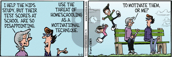 Grand Avenue on Saturday May 8, 2010 Comic Strip