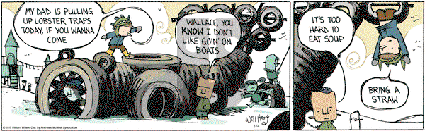 Wallace the Brave on Friday January 4, 2019 Comic Strip