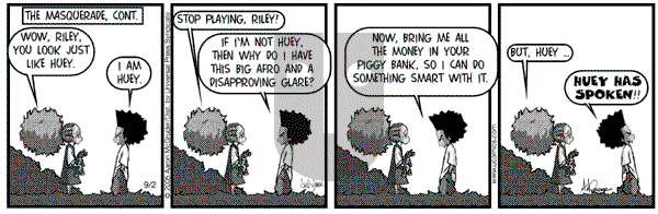 The Boondocks on Friday April 5, 2013 Comic Strip
