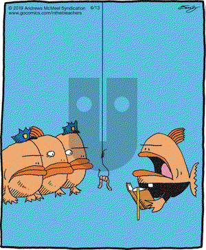In the Bleachers on Thursday June 13, 2019 Comic Strip
