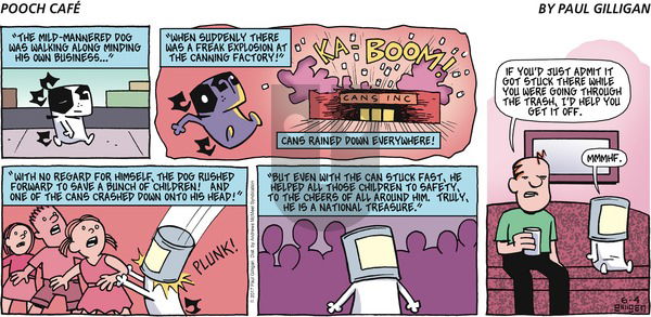 Pooch Cafe on Sunday June 4, 2017 Comic Strip