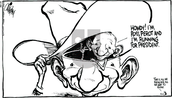 Pat Oliphant - Monday June 1, 1992 Comic Strip