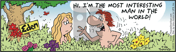 Frank and Ernest on Thursday September 26, 2013 Comic Strip