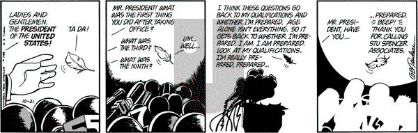 Doonesbury on Friday October 21, 1988 Comic Strip