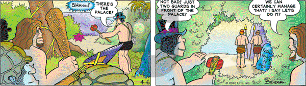 Alley Oop on Tuesday April 6, 2010 Comic Strip