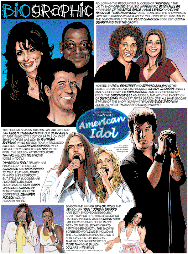 Biographic on Sunday May 17, 2009 Comic Strip
