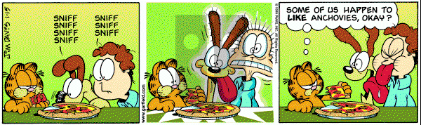 Garfield on Friday January 15, 1999 Comic Strip