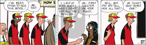 Lucky Cow on Friday May 9, 2025 Comic Strip